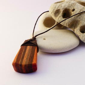 Sonia Therese Design |  Wooden Toki Pendent | Laminated | McAtamney Gallery and Design Store | Geraldine NZ